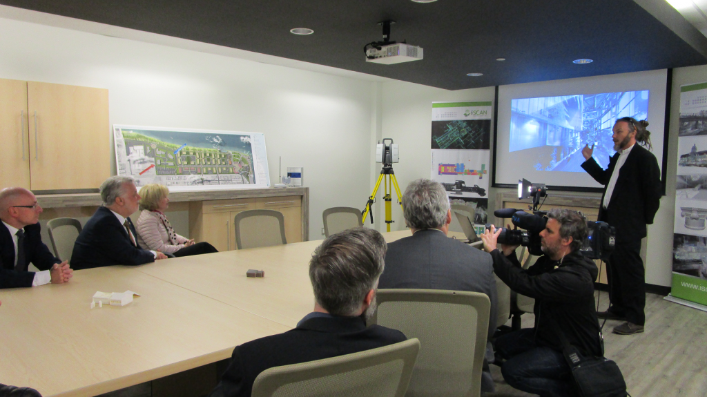 Premier ministre du Québec : la 3D pour les grands projets par iSCAN 3D