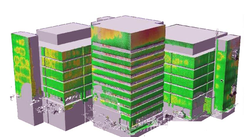 Scan 3D et pré-inspections de façades