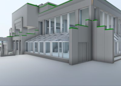 Salle J-Antonio Thompson – Modélisation BIM 3D