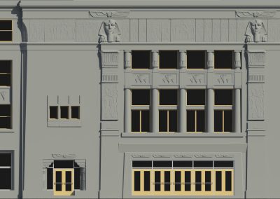 Théâtre Empress : BIM 3D pour la restauration de façade